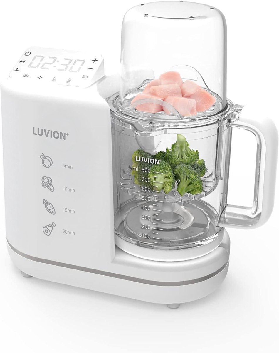 LUVION BabyBlend+ 6-in-1 baby foodprocessor