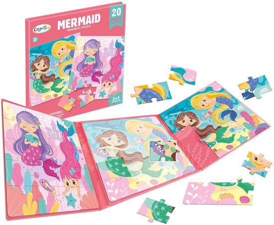 Magnetisch Puzzelboek Zeemeermin