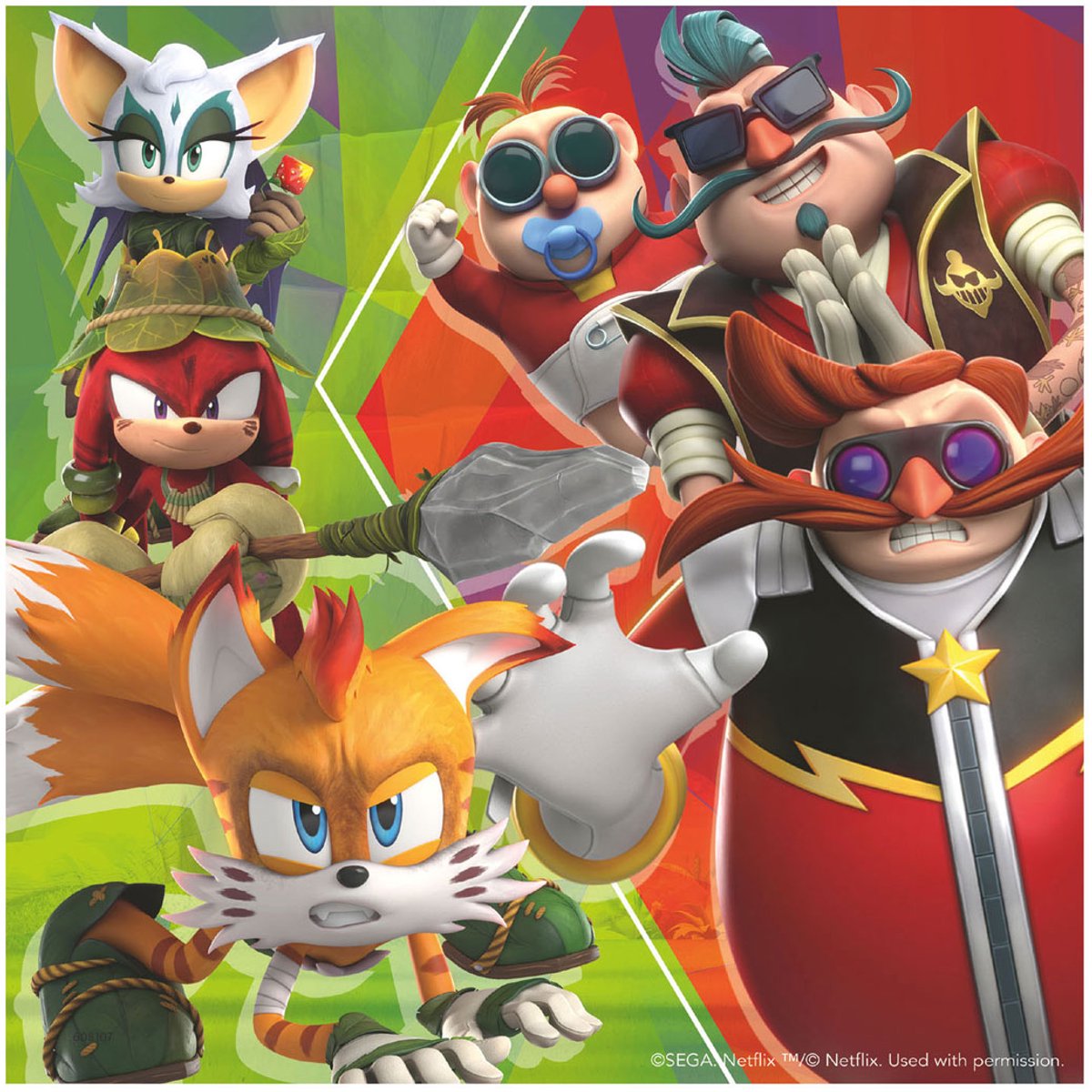 Sonic Prime 3x49 stukjes