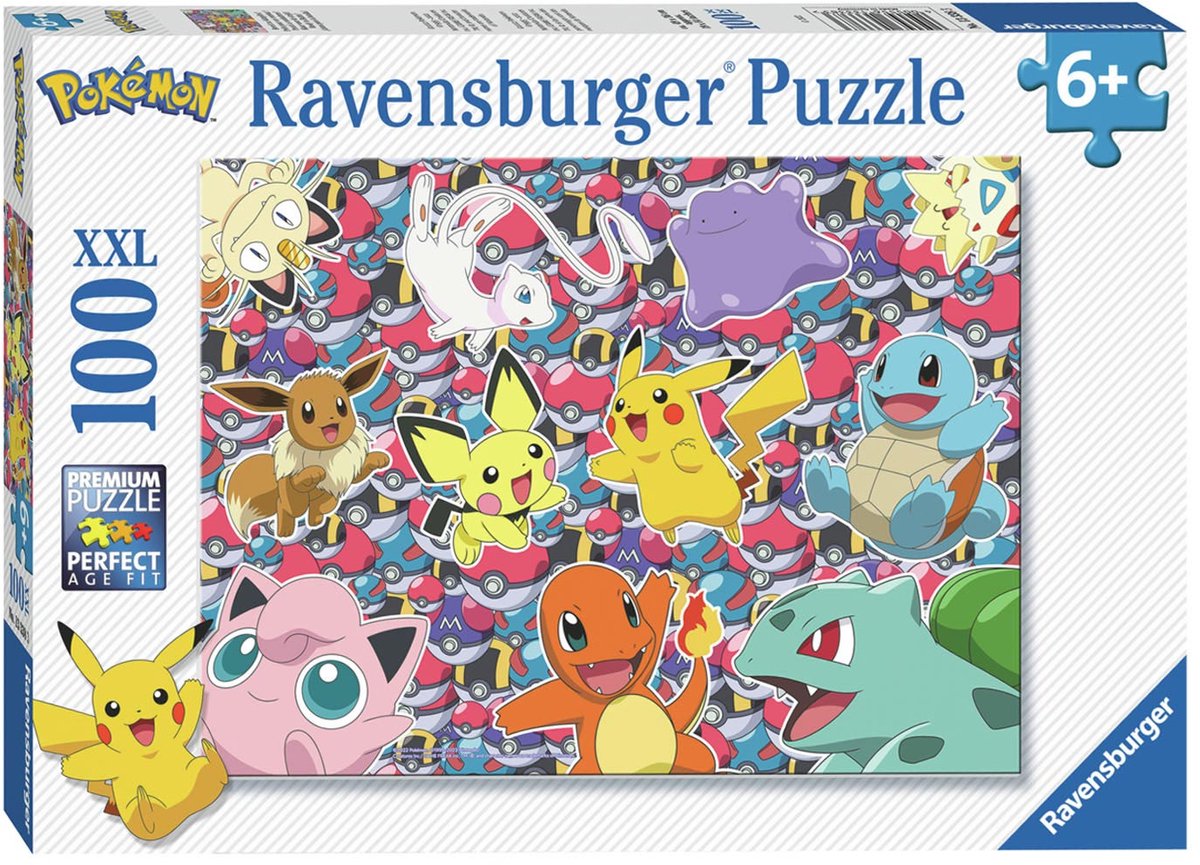Ravensburger puzzel Pokemon - Legpuzzel - 100 XXL stukjes — afbeelding 9
