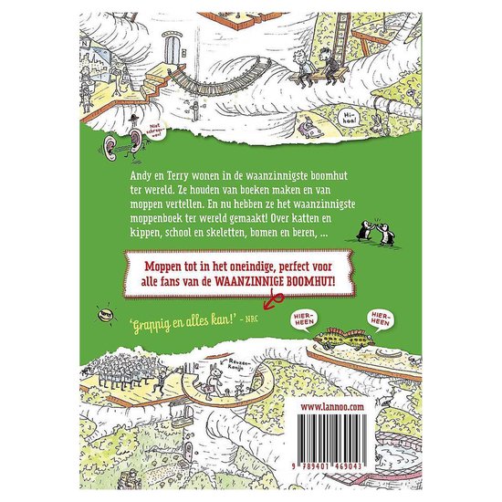 De waanzinnige boomhut - Het waanzinnige moppenboek