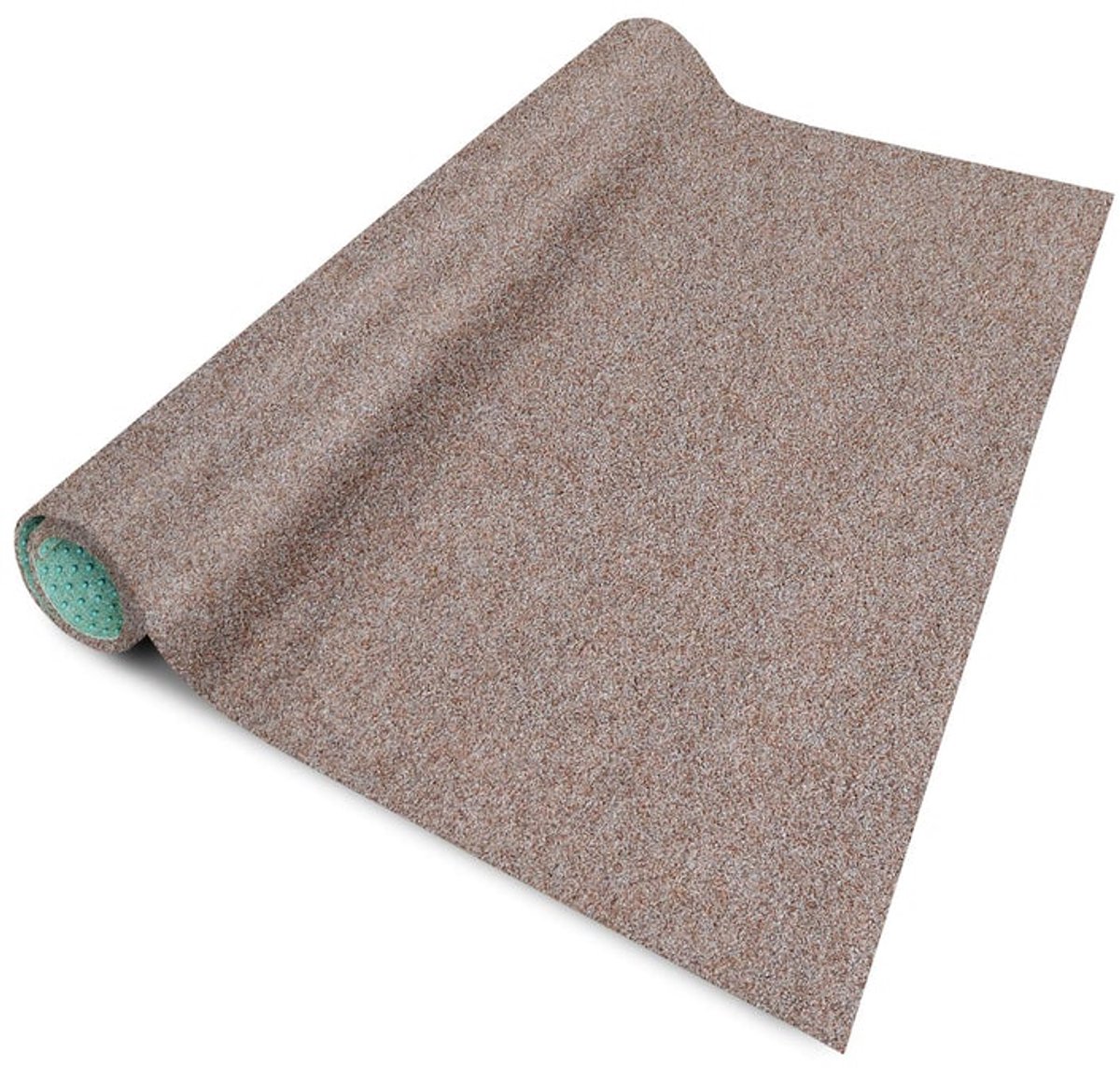 FLOORDIREKT Gazontapijt Farbwunder - Beige - Ideaal voor Balkon en Terras - 133 x 450 cm