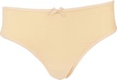 RJ Bodywear - Dames - Pure Color Maxi String  - Beige - XXXL