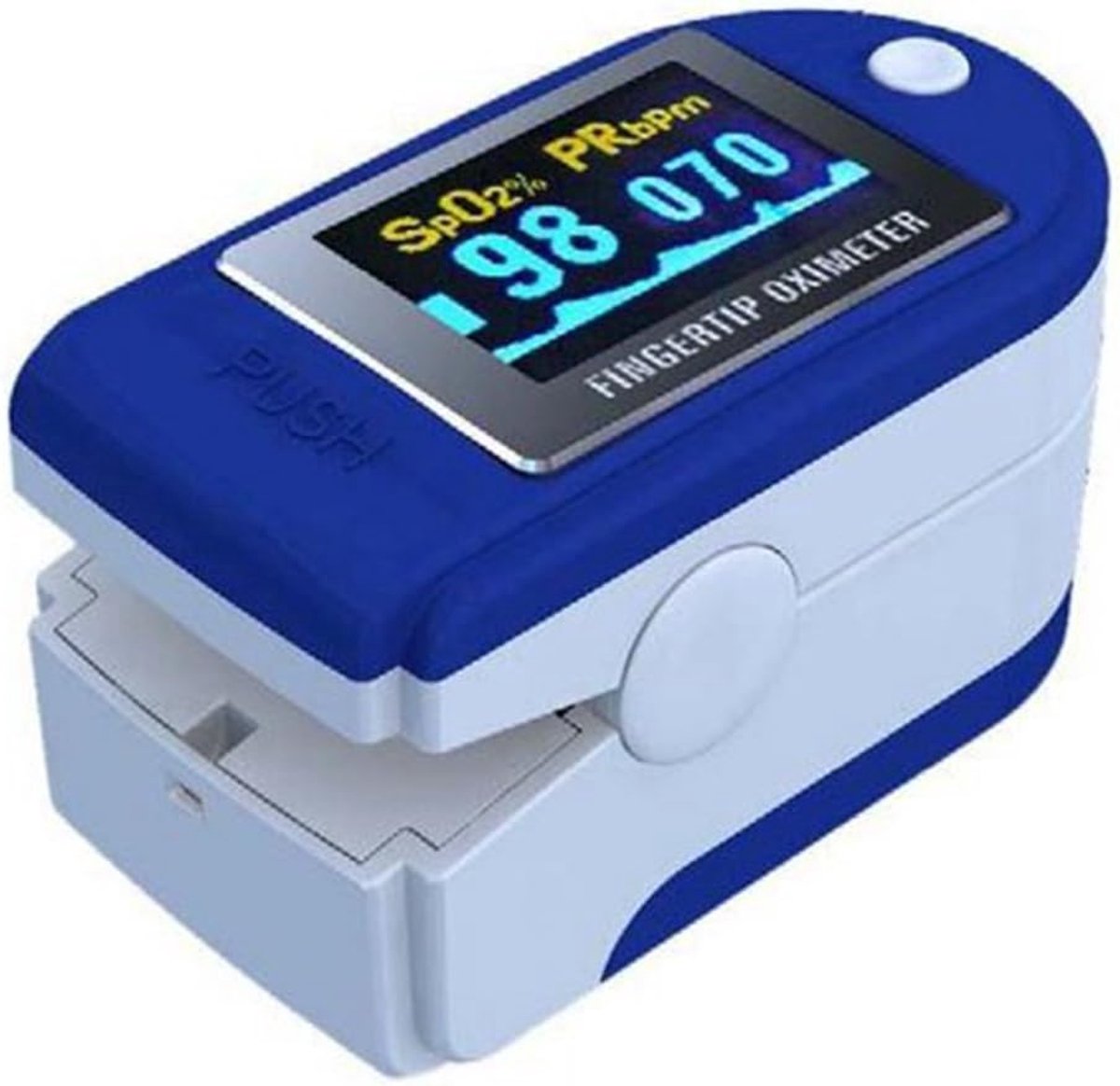 Vingerpulsoximeter en Hartslagmeter met Kleurendisplay