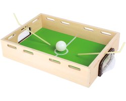 Small Foot - Houten Blaas Voetbalspel spelregels