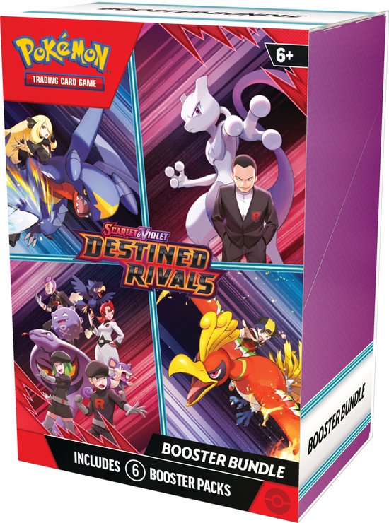 Pokémon SV10 Destined Rivals - Booster Bundle - Pokémon Kaarten - Trading Cards