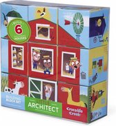 Crocodile Creek blokpuzzel Little Architect/Jongen - 9 blokken