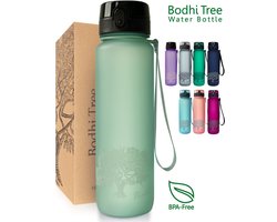 Bodhi Tree® Waterfles 1 Liter - Drinkfles 100% Lekvrij - BPA vrij - met Fruit Filter - Waterflessen Drinkflessen Volwassenen - Sportfles - Groen - Moss Green Bodhi Tree® Waterfles 1 Liter - Drinkfles 100% Lekvrij - BPA vrij - met Fruit Filter - Waterflessen Drinkflessen Volwassenen - Sportfles - Groen - Moss Green