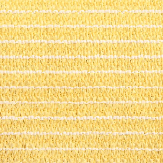 vidaXL Pare-soleil HDPE triangulaire 3,6x3,6x3,6 m beige