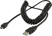 DeLOCK USB 2.0/USB mini 0.6m câble USB 0,6 m USB A Mini-USB A Noir