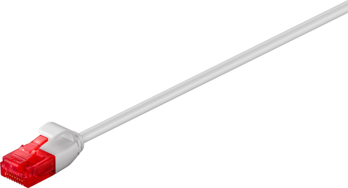 U/UTP CAT6 Gigabit slimline netwerkkabel / grijs - 20 meter