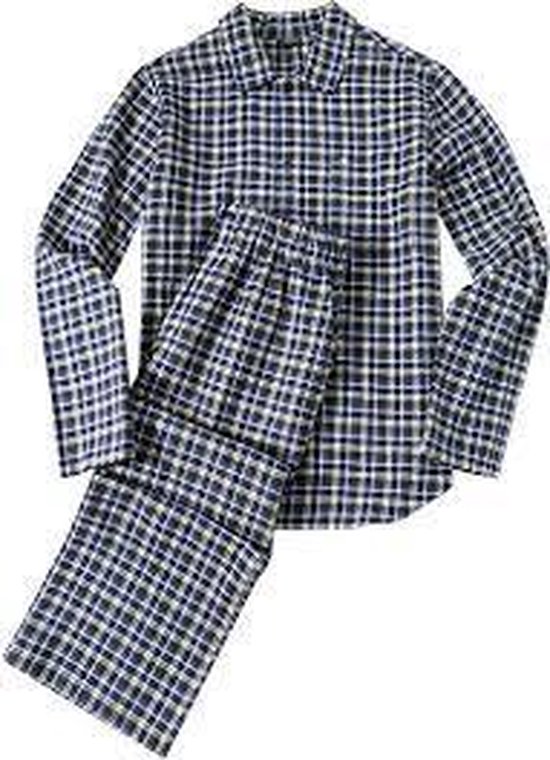 Seidensticker Pyjama Blauw - Maat 50 | bol.com