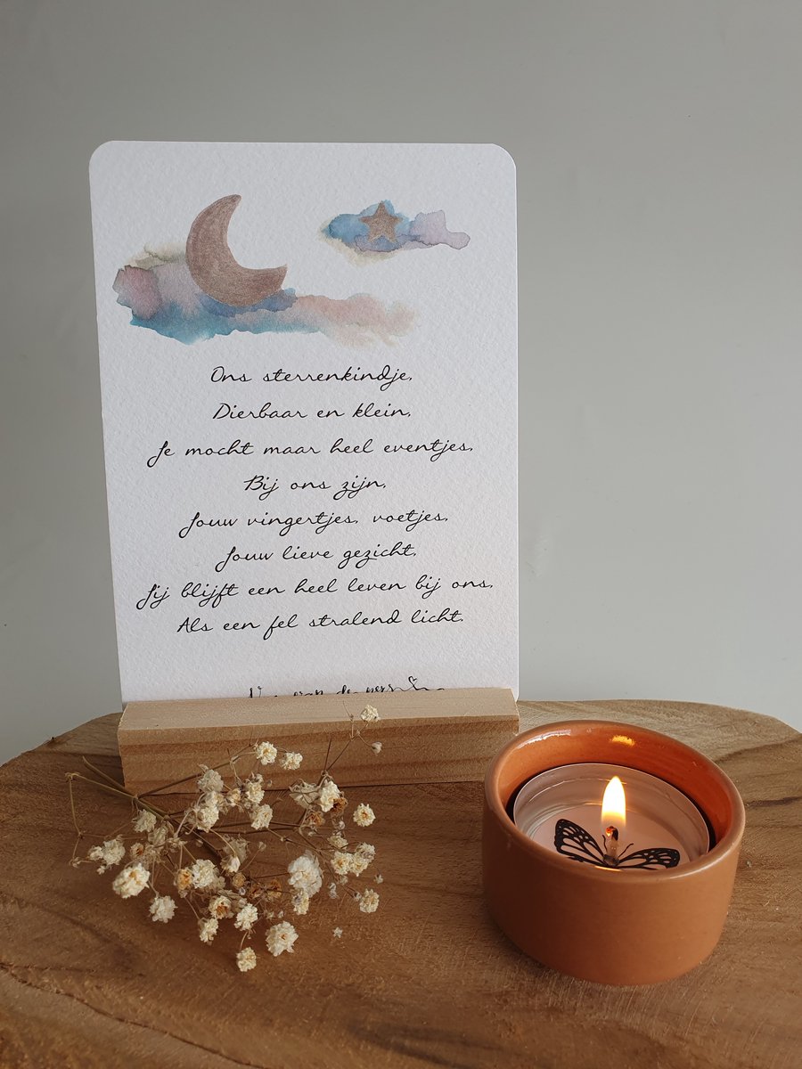 Troost cadeau | Verlies | Rouw | Geschenkset | Sterrenkindje