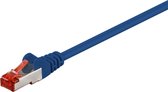 Goobay S/FTP CAT6 Gigabit netwerkkabel / blauw - LSZH - 50 meter