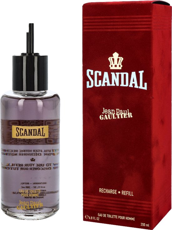 Jean Paul Gaultier Scandal 200 ml Eau de Toilette Refill - Herenparfum
