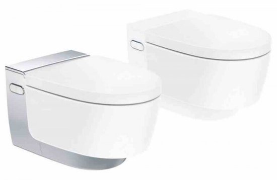 Geberit AquaClean Mera Classic Douche WC - geurafzuiging - warme luchtdroging - ladydouche - softclose - glans wit
