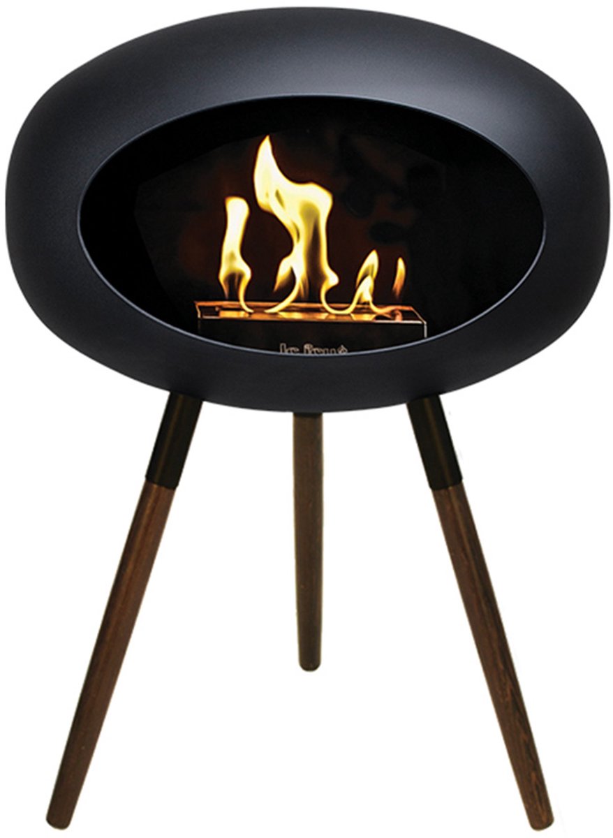 Le Feu Ground Wood - Black/Black/Smoked Oak - 45cm