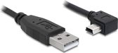 Delock - Mini USB 2.0 Kabel - Zwart - 5 meter