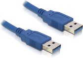 Delock - USB 3.0 Kabel - Blauw - 1 meter