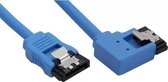 InLine 27705L SATA-kabel 0,5 m Blauw