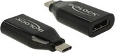 DeLOCK Premium USB-C naar HDMI adapter met DP Alt Mode (4K 60 Hz) / zwart