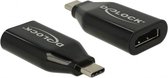 Premium USB-C naar HDMI adapter met DP Alt Mode (4K 60 Hz) / zwart