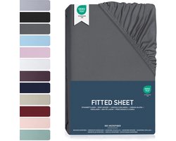 BARBONS hoeslaken 140 x 200 - 35 cm Matrashoogte - Rondom Elastiek - Geborsteld Microvezel