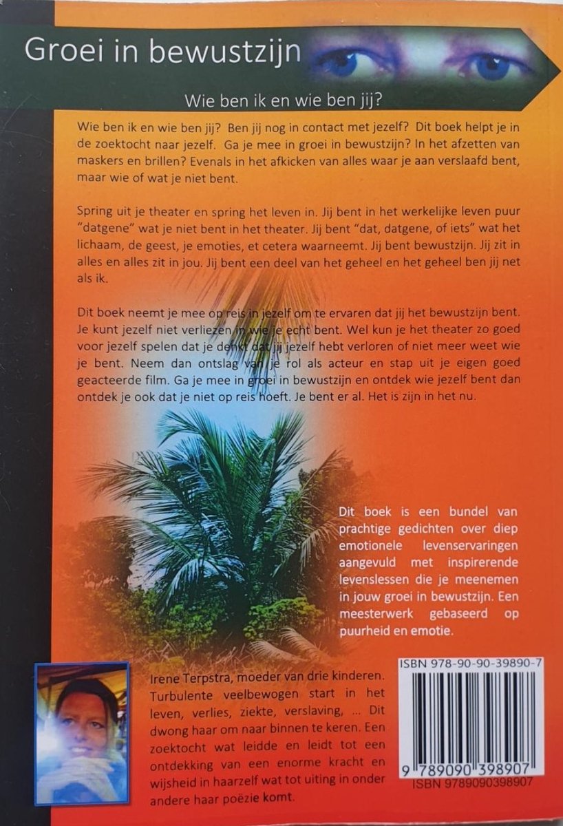 Groei in bewustzijn - back cover