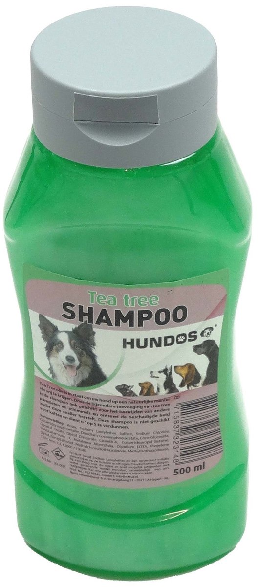 Hundos Hondenshampoo tea tree shampoo 500 ml