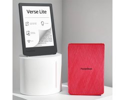 PocketBook Verse Lite + Rood PocketBook hoesje