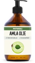 Puturals Amla Oil 100% Natuurlijk - 500ml - Koudgeperst en Puur - Amla Olie voor Haar en Huid