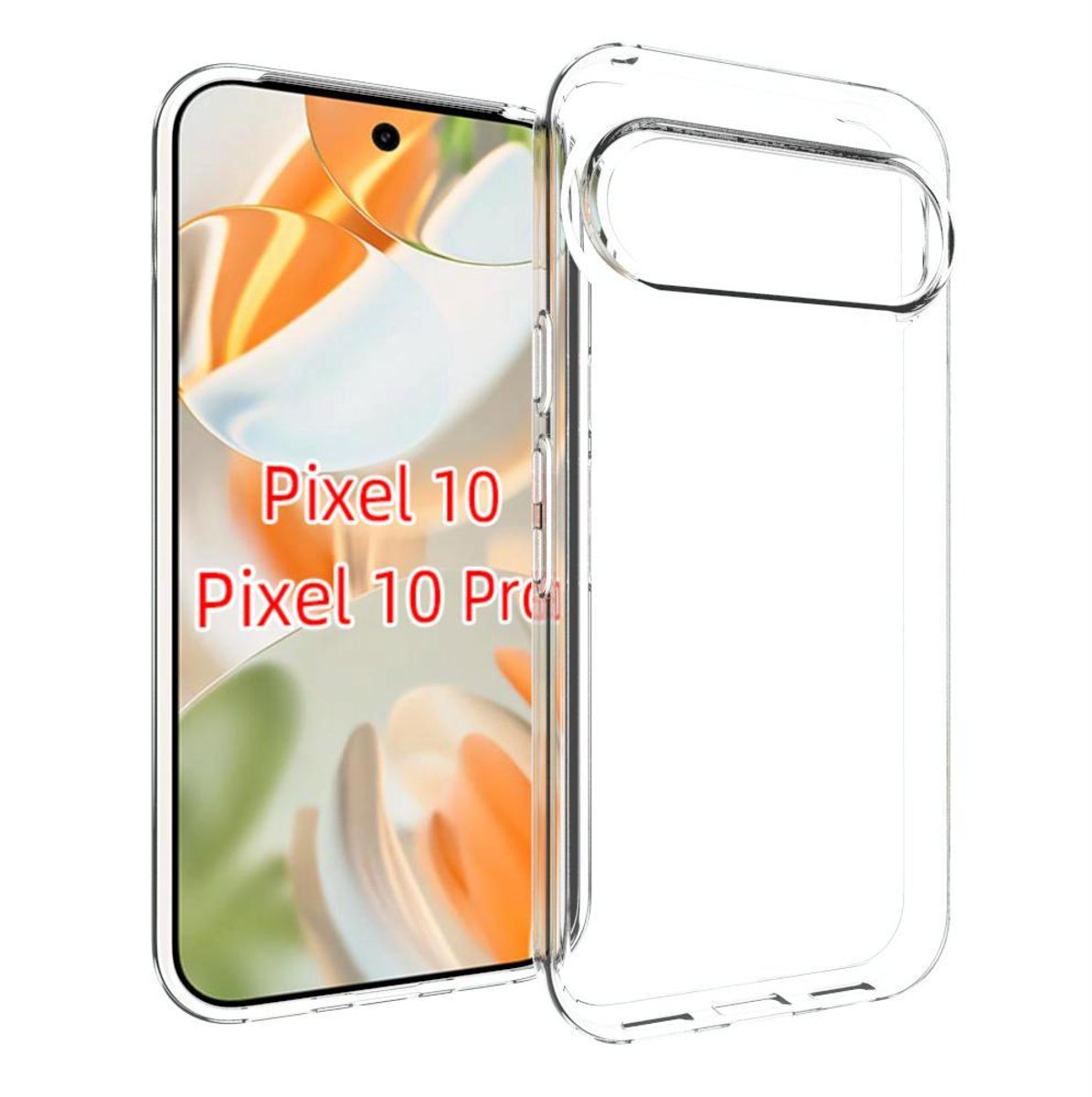 Mobigear Doorzichtig Hoesje geschikt voor Google Pixel 10 Telefoonhoesje Flexibel TPU | Mobigear Basics Backcover | Doorzichtig Telefoonhoesje Pixel 10 | Pixel 10 Case | Back Cover - Transparant