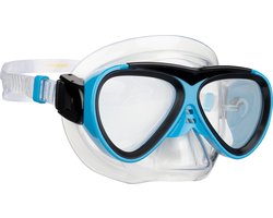 Waimea Duikbril - Kinderen - Blauw/Zwart - Lens Gehard Glas