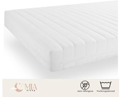 MIA Sleep 140x200 Pocketveer matras - 20 cm dik - Koudschuim - Luxe tijk - 100% veilig