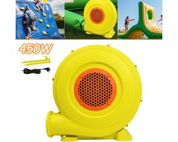 450 W ventilator, luchtpomp, radiaalventilator, permanente ventilator, elektrische afzuigventilator, ventilator, windmachine, turboventilator met netsnoer, draagbaar voor opblaasbaar speelgoed,
