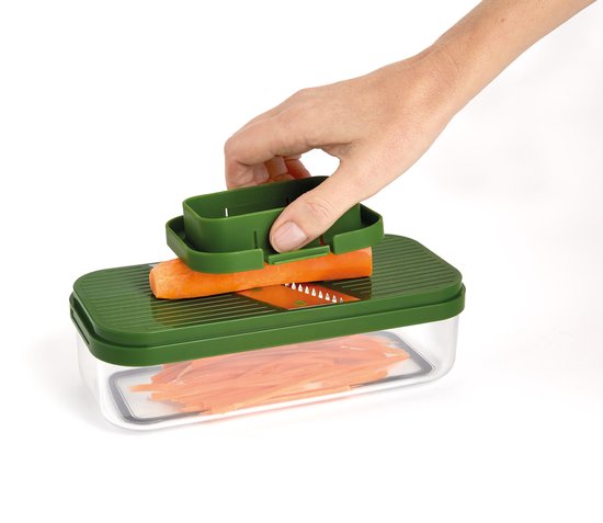 Joseph Multi-Prep Compact Mandoline met Opvangbak 6-Delig