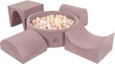 200 bruyère : beige pastel-jaune pastel-blanc-rose menthe