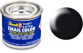 Revell E-mail Peinture # 302 - Zwart, Satiné