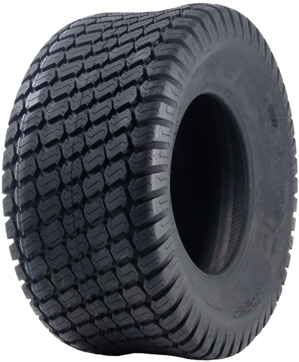 26x12.00-12 Grasmaaierband, 4-laags, Multi Turf Grass P332, geschikt voor de openbare weg, 810 kg