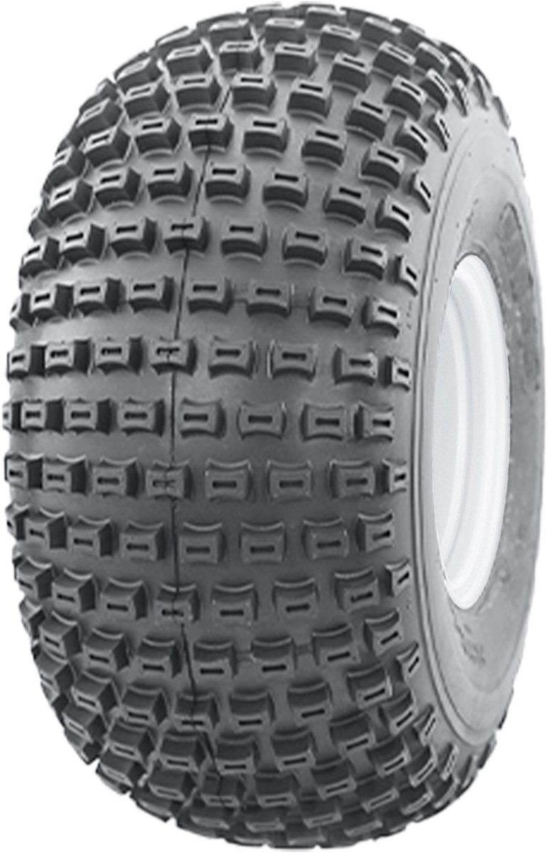22x11.00 - 8 noppenband op velg met 4 noppen - ATV-aanhanger - P322 grote noppen met kuiltjes.