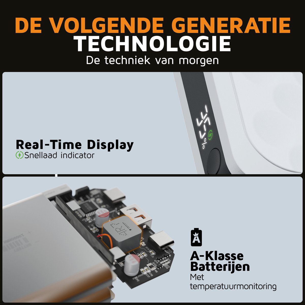 Xtorm Fuel Series 5 Powerbank 20000 mAh Wit 35W Snellader - afbeelding 3