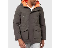 Mo waterdichte merk Hoodie dikke jas voor Heren Raven grijs maat XL outlet sale