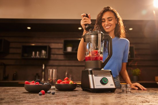 Braun PowerBlend 7- JB7550BK - Power Blender - 1400 W - Zwart van Braun — afbeelding 3