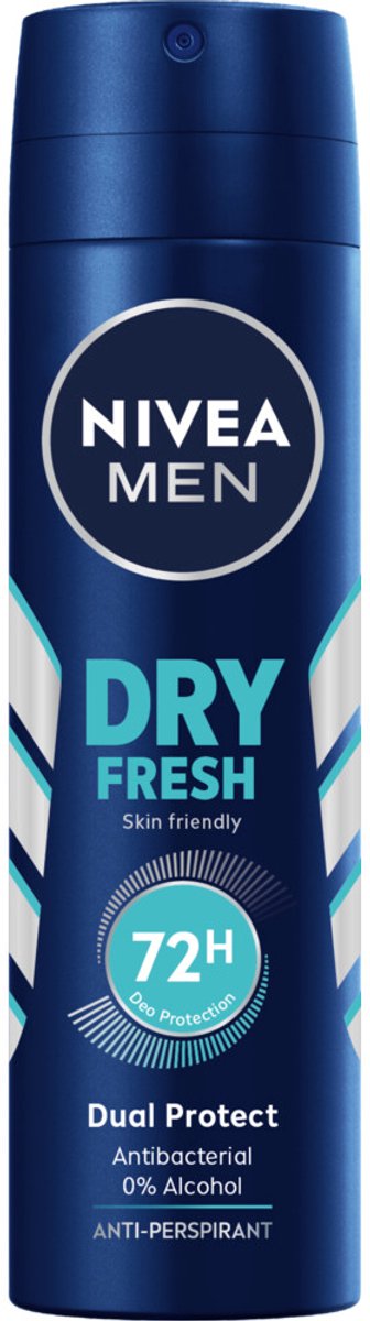 Goedkoopste 3x Nivea Men Deodorant Spray Dry Fresh 150 ml