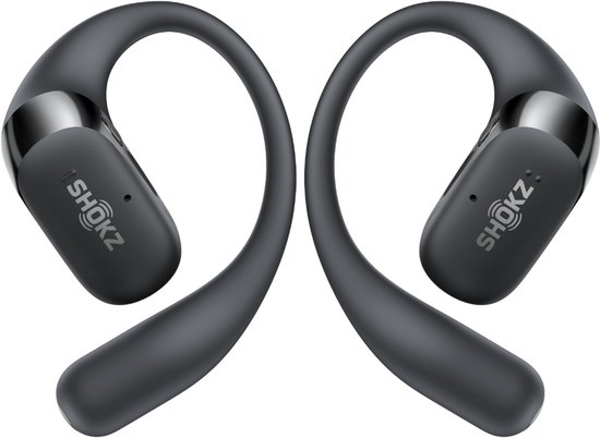 Shokz OpenFit 2 - Écouteurs intra-auriculaires - Écouteurs sport - Écouteurs sans fil - Zwart