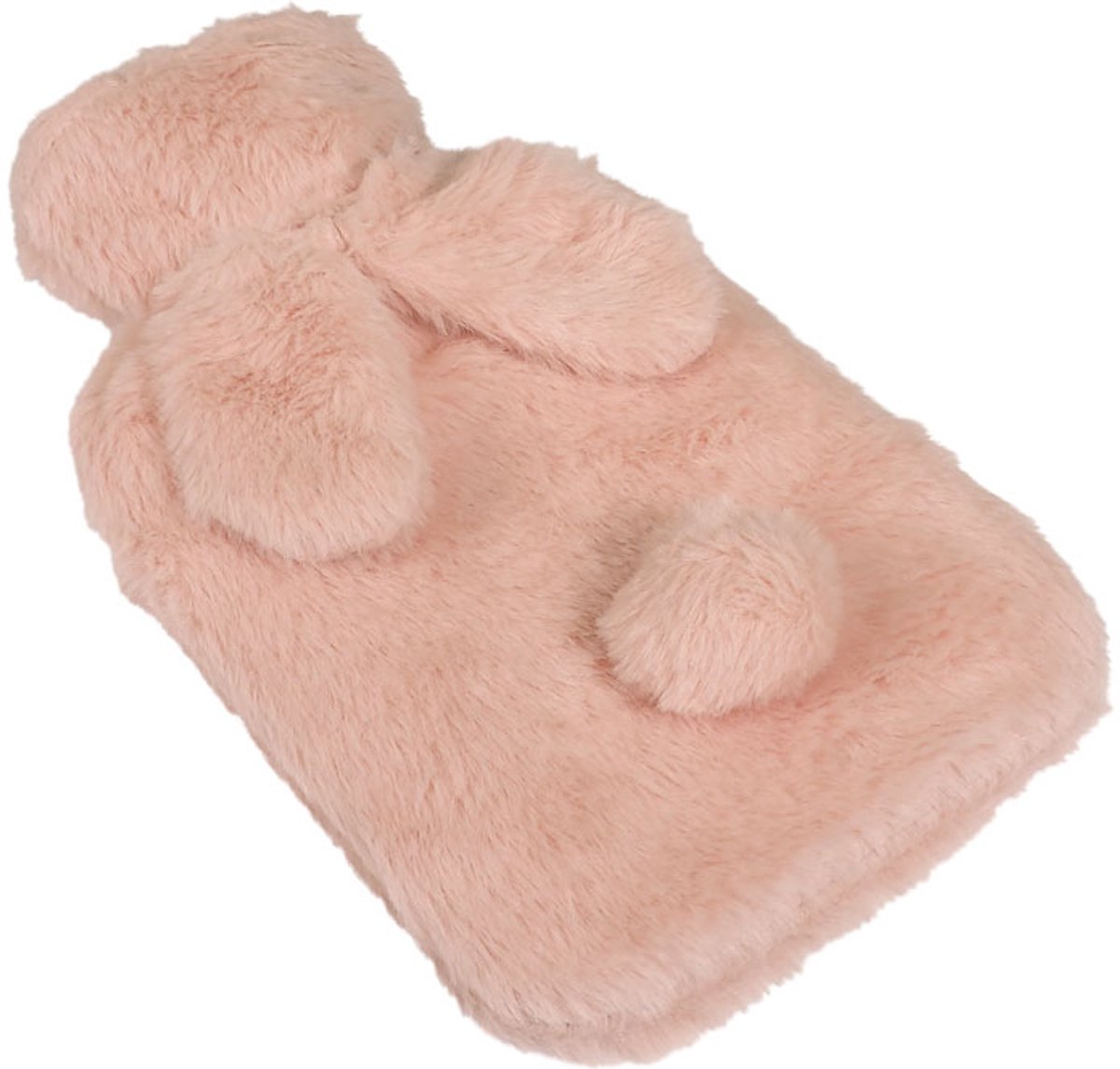 Warmwaterkruik 1L met Bunny Hoes - Roze - Schattig & Warm