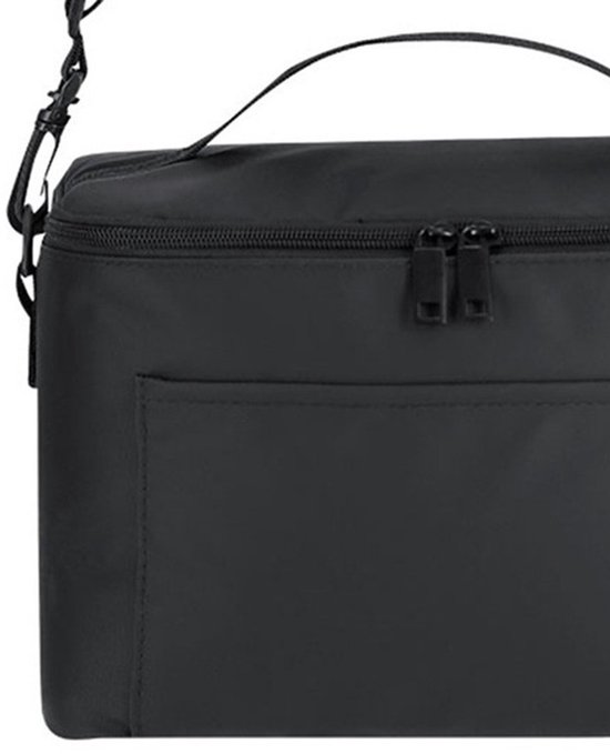 Benson koeltas Greenland - inhoud 7 liter - Zwart - 25 x 16 x 18 cm - Koeltassen - polyester/aluminium - met voorvakje van Benson — afbeelding 3