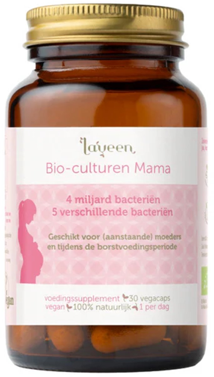 Goedkoopste BIO Culturen mama - 30 vegacapsules - 100 natuurlijk - BIO gecertificeerd