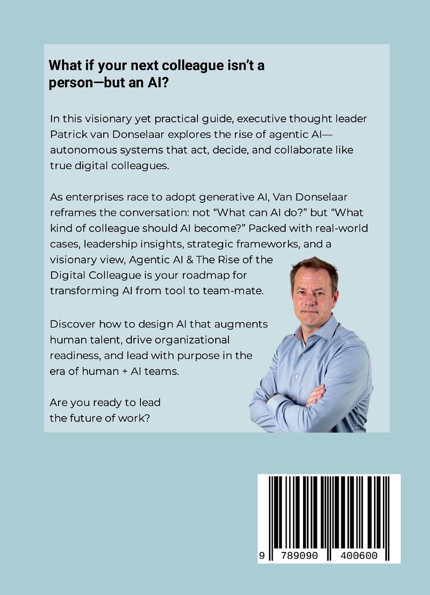 Agentic AI and the Rise of the Digital Colleague - back cover