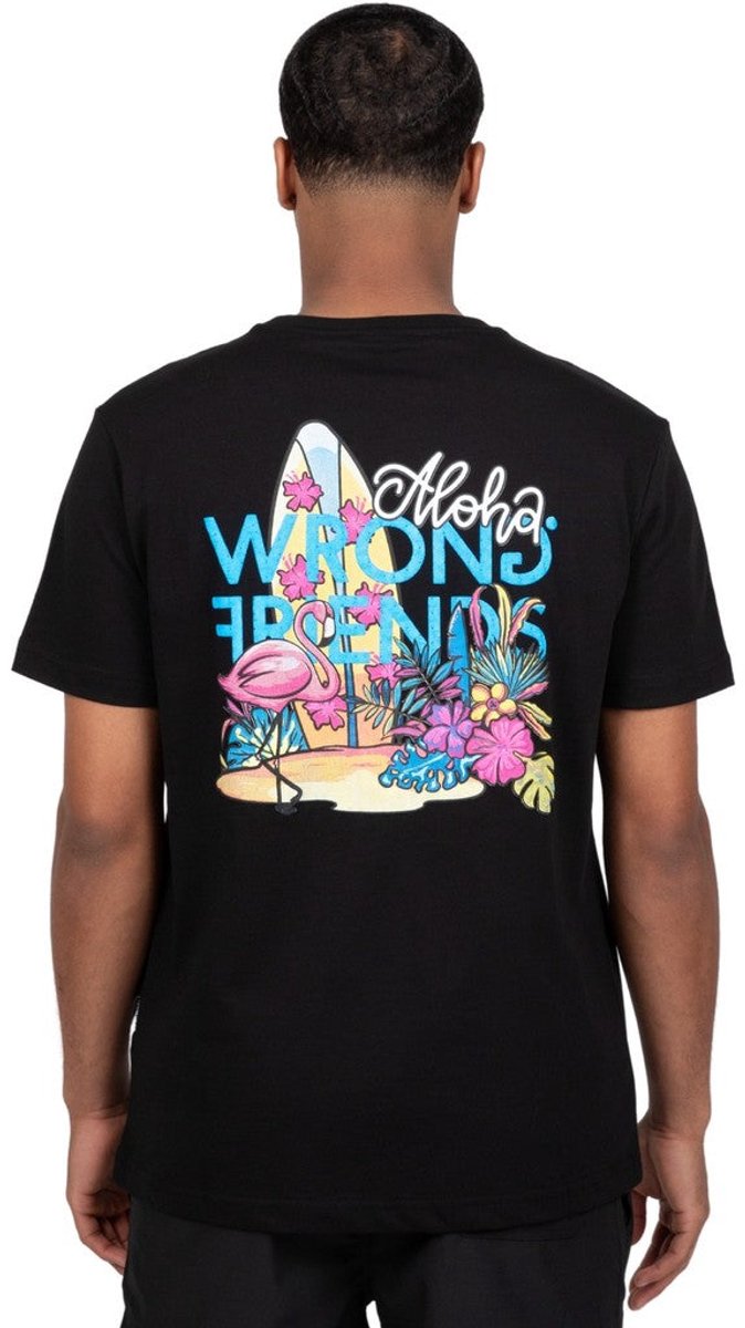 ALOHA T-SHIRT - BLACK M
